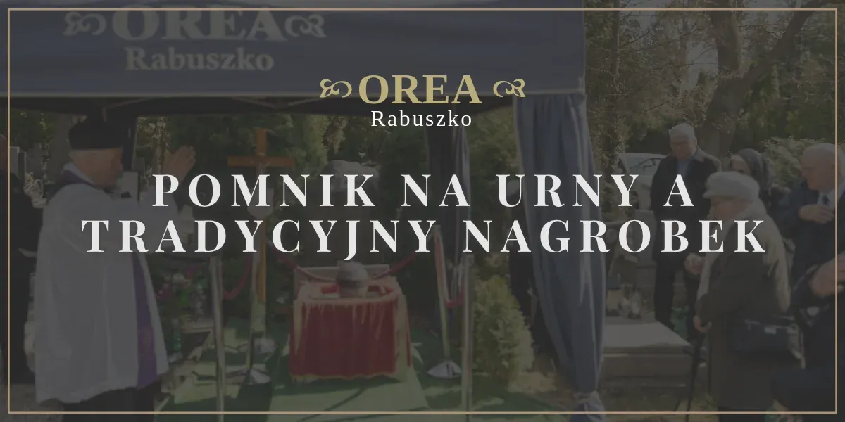 Nagrobki na cmentarzu o zmierzchu